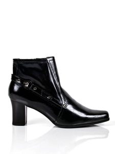 کفش چرم زنانه پاشنه دار بهترین بسته بندی